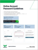 Online Account Password Guidelines