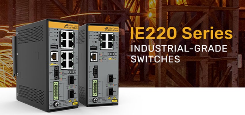 IE220 Series - Industrial Ethernet Layer 2+ PoE++ Switches with 10G uplinks
