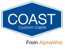 Coast Customer Cable by Alpha Wire logo