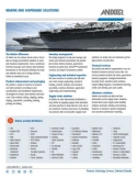 Marine and Shipboard Solutions Datasheet image
