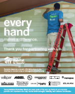 Habitat for Humanity advertisement featuring Anixter