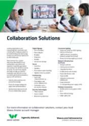 Collaboration Solutions Datasheet