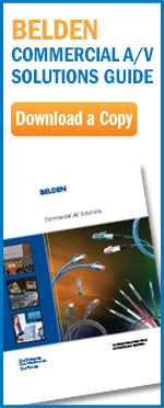Guide des solutions audio/vidéo commerciales de Belden (en anglais)