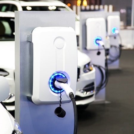 Smart Parking Facility EV Charging