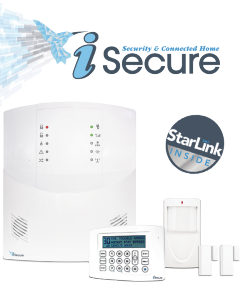 iSecure Kit 1 with Wireless LCD Keypad image